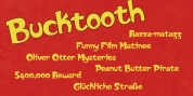 Bucktooth font download