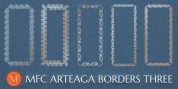 MFC Arteaga Borders Three font download