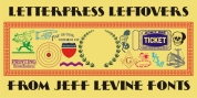 Letterpress Leftovers JNL font download