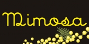 Mimosa font download