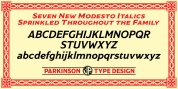 Modesto font download