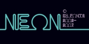 EB Neon font download