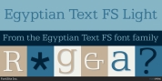 Egyptian Text FS font download