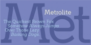 Metrolite font download