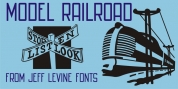 Model Railroad JNL font download