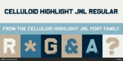 Celluloid Highlight JNL font download