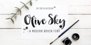 Olive Sky font download
