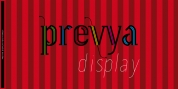 Prevya Display font download