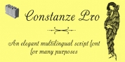 Constanze Pro font download