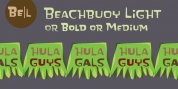 Beachbuoy font download