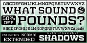 WHAT SOUND POUNDS? font download