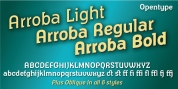 Arroba font download