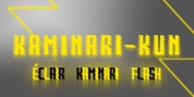 Kaminari-Kun font download