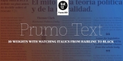 Prumo Text font download
