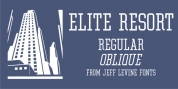 Elite Resort JNL font download