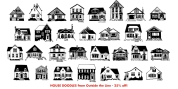 House Doodles font download