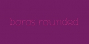 Boros Rounded font download