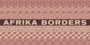 Afrika Borders font download
