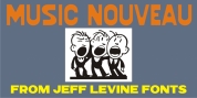 Music Nouveau JNL font download