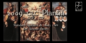 2009 GLC Plantin font download