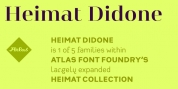 Heimat Didone font download