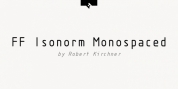 FF Isonorm Monospaced Pro font download