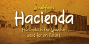 Hacienda font download