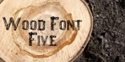 Wood Font Five font download