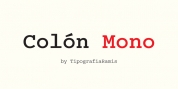 Colon Mono font download