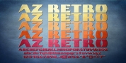 AZ Retro font download