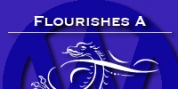 FlourishesA font download