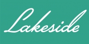Lakeside font download