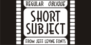 Short Subject JNL font download