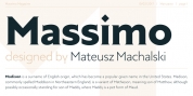 Massimo font download