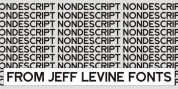 Nondescript JNL font download