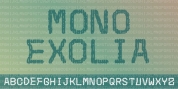Mono Exolia font download