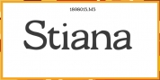 Stiana font download