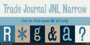 Trade Journal JNL font download