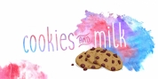 cookies&milk font download