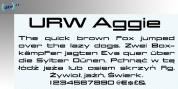 Aggie font download
