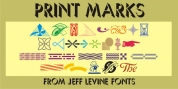 Print Marks JNL font download