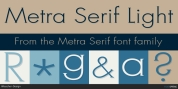 Metra Serif font download