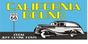 California Bound JNL font download