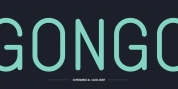 Gongo font download