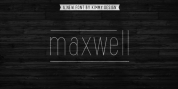 Maxwell font download