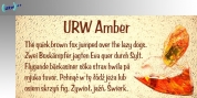 Amber font download