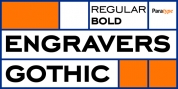 Engravers Gothic font download