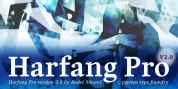 Harfang Pro font download