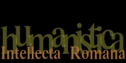 Intellecta Romana Humanistica font download