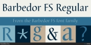 Barbedor FS font download